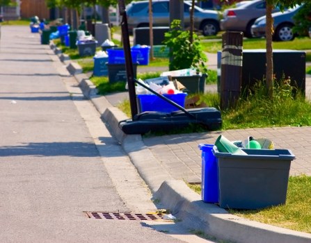 Recycling and waste disposal services