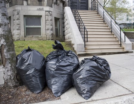 Types of waste generated in temples
